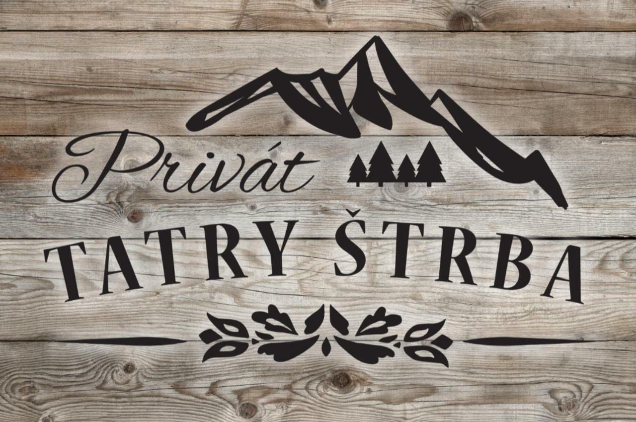 Privat Tatry Strba Apartment Exterior photo